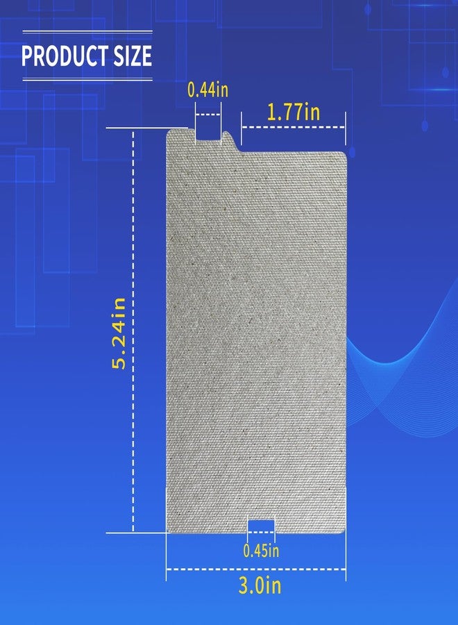 Vsttar W11197783 Waveguide Mica Cover W10533498 Replacement 3 x 5-1/4 Inches, Fit for Whirlpool Microwave Replaces AP6327301, 4844179, PS12349018, and W11085126 - Image 3